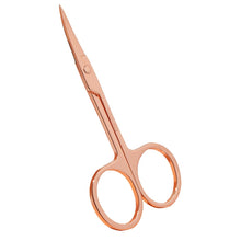 Load image into Gallery viewer, ROSE GOLD LASH &amp; BROW SCISSORS
